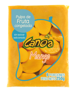 Pulpa de fruta Congelada 250g Sin azúcar adicionada